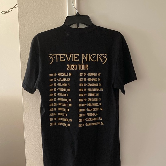 NWT STEVIE NICKS CONCERT T-SHIRT SIZE M - Picture 4 of 5